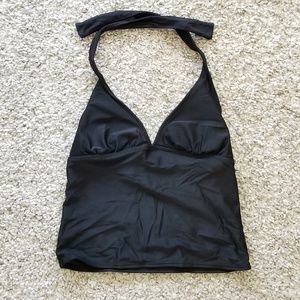 Old Navy black women's size XS tankini swim top